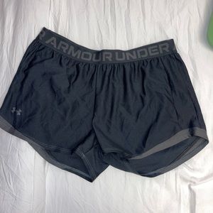 Black under armor shorts